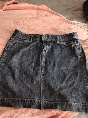 Gap jeans special edition sz 14 jean skirt